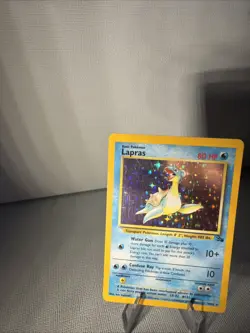 Pokemon Lapras 10/62 Fossil Holo HP - Image 3