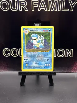 LP Condition Blastoise Holo Rare Base Set 2/102 Pokemon Card WOTC - Image 1