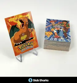1999 TOPPS POKEMON THE FIRST MOVIE EDITION BLUE LOGO 1-99 SET - Image 1