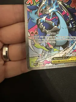 Pokemon Phantasmal Flames UPC Mega Charizard X ex 023 Mega Evolution Promo Mint! - Image 4