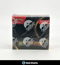 POKEMON TCG ME01 MEGA EVOLUTION SEALED ENHANCED BOOSTER BOX WITH TOPPER - Image 1