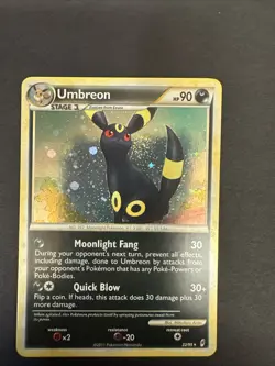 Swirl Holo POKEMON TCG 2011 UMBREON 22/95 CALL OF LEGENDS HOLO NM - Image 1