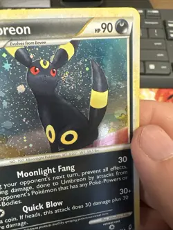 Swirl Holo POKEMON TCG 2011 UMBREON 22/95 CALL OF LEGENDS HOLO NM - Image 3