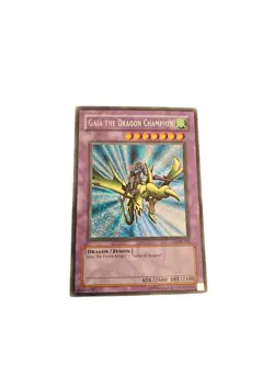 Gaia the Dragon Champion LOB-125 The Legend of Blue Eyes White Dragon Unlimited - Image 1
