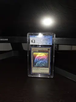 Yu-Gi-Oh Blue-Eyes White Dragon Ghost Rare 1st Edition GFP2-EN175 Cgc Gem Mint - Image 1