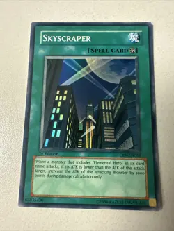 Skyscraper CRV-EN048 1st Edition Super Rare -Cybernetic Revolution - Holo LP - Image 1