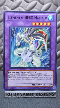 | Yugioh Elemental HERO Mariner LCGX-EN054 Common NM- ?? | - Image 1