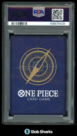 2024 ONE PIECE EN PREMIUM CARD COLLECTION BS VOL 2 ONIGASHIMA ISLAND PSA 6 - Image 2