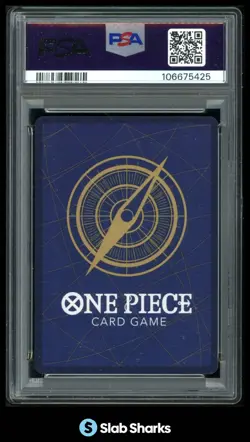 2024 ONE PIECE EN PREMIUM CARD COLLECTION BS VOL 2 GUM-GUM GIANT GAVEL PSA 10 - Image 2