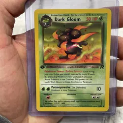 Pokemon 1st Edition Dark Gloom 36/82 Team Rocket Vintage Vtg Card NM Pokemon - Image 1