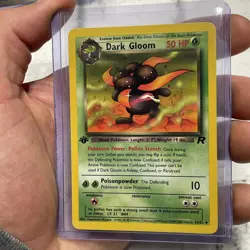 Pokemon 1st Edition Dark Gloom 36/82 Team Rocket Vintage Vtg Card NM Pokemon - Image 2