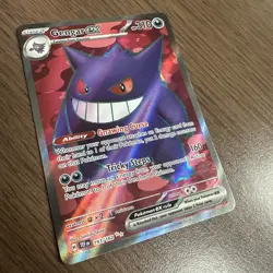Pokemon Gengar EX Temporal Forces Ultra Rare Holo Card 193/162 Ships ASAP - Image 1
