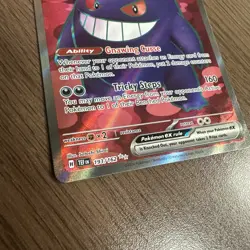Pokemon Gengar EX Temporal Forces Ultra Rare Holo Card 193/162 Ships ASAP - Image 2