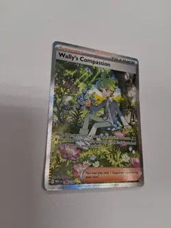 Wally's Compassion 186/132 Me01: Mega Evolution Holo Pokemon Card TCG - Image 2