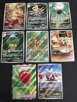 Pokemon Mega Evolution Card Lot- 1 Ultra Rare/7 IR M/NM - Image 1