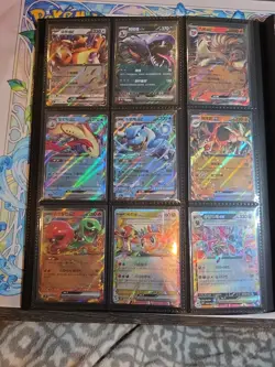 Pokemon Card Lot Binder V/VMAX Modern IR SIR Hits Ex 162 Cards NM Full Art - Image 4
