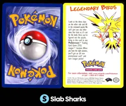 POKEMON TCG ZAPDOS #23 PROMO + LEGENDARY BIRDS INFORMATION AD CARD LOT - Image 2