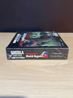 GODZILLA CARD GAME MONSTERS RAID AGAIN FACTORY SEALED 1st edition BOOSTER BOX - Image 3