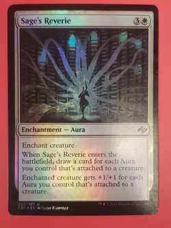 Sage's Reverie FOIL LP (#2) #23 Fate Reforged MTG - Image 1