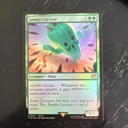 MTG - Jumbo Cactuar - Final Fantasy - Foil - Image 1