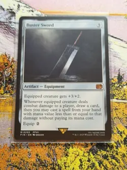 Buster Sword Mtg - Image 5