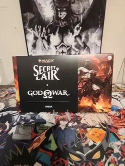 MTG God of War: Greek, New/Sealed, Secret Lair Drop (In Hand) & (Non-Foil) - Image 1