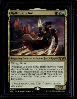 Kellan, the Kid - 213 - Foil - OTJ - NM - MTG Magic the Gathering - Image 1