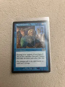 Magic the Gathering MTG Urza's Legacy Second Chance EX Cond! Rare! - Image 1