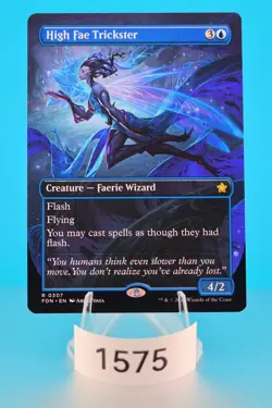 MTG High Fae Trickster (Borderless) Foundations Regular #307 - Image 1