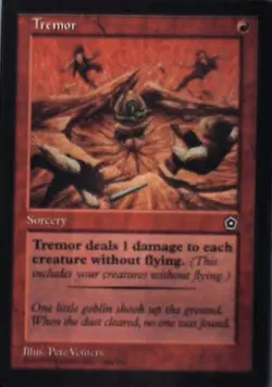 Tremor - Portal Second Age: #118, Magic: The Gathering Nm R110 - Image 1