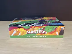 MAGIC THE GATHERING MTG COMMANDER MASTERS FACTORY SEALED SET BOOSTER BOX - Image 2