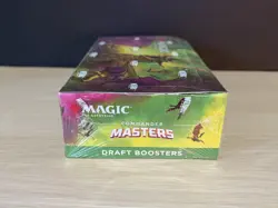 MAGIC THE GATHERING MTG COMMANDER MASTERS FACTORY SEALED DRAFT BOOSTER BOX - Image 3
