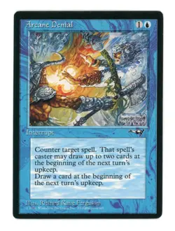 Arcane Denial (Axe) - Alliances 1996 Magic the Gathering MTG - LP - Image 1
