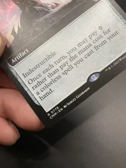 Darksteel Monolith (Extended Art) Commander Masters Regular MTG 0778 - Image 5