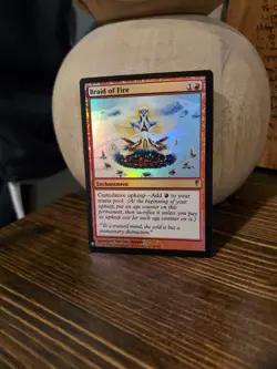 NM FOIL Braid of Fire Mystery Booster Coldsnap 078/155 Rare Mtg NEAR MINT Magic - Image 2