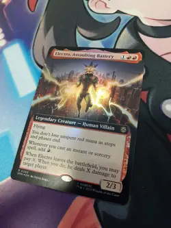 (NM) Electro, Assaulting Battery - Extended Foil - MtG: SPM - Image 2