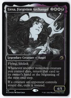 Liesa, Forgotten Archangel (Showcase) R Innistrad: Midnight Hunt 319 NM - Image 1