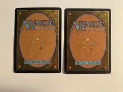 2X Played MTG Magic The Gathering Meishin, The Mind Cage Saviors Of Kamigawa - Image 2