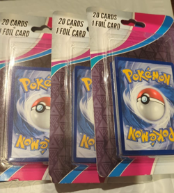 Pokemon TCG Mystery Pack 25 Cards Factory Sealed Lot of 3 + 3 20 cards + 1 FOIL - Image 3