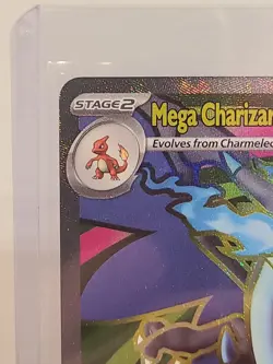Mega Charizard X ex Full Art Ultra Rare 109/094 Pokemon TCG Phantasmal Flames - Image 4