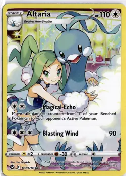 Pokemon TCG Silver Tempest Altaria TG11/TG30 Trainer Gallery Full Art Near Mint - Image 1