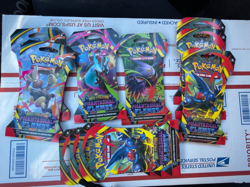 FAST SHIP! Pokemon Phantasmal Flames Art Set Sleeved Booster Pack Lot x10 - Image 1