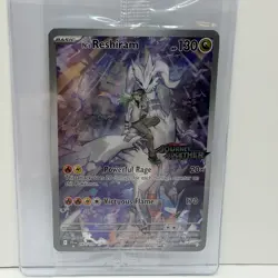 Pokemon N's Reshiram 167/159 Journey Together Stamped Box Topper Promo Sealed - Image 2