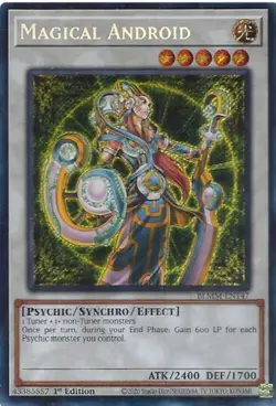 Yugioh! Magical Android - BLMM-EN147 - Secret Rare - 1st Edition Near Mint, Engl - Image 1