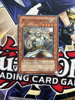 (STO) Yugioh Wulf, Lightsworn Beast LODT-EN023 Super Rare - LP - Image 1