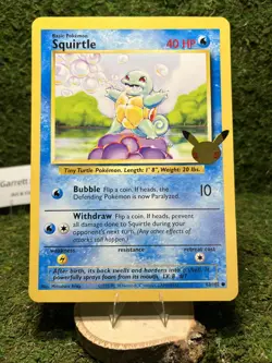Pokemon TCG Squirtle Jumbo Card Celebrations 63/102 - Image 1