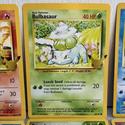 Lot Of 9 Jumbo vintage Pokemon cards Charmander, Bulbasaur, Squirtle & More - Image 3