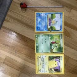 Pokemon 3 Jumbo Cards Squirrel, Pikachu, And Treecko 1995, 2003 Excellent - Image 2