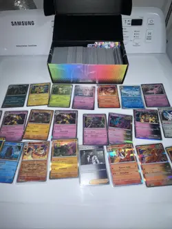 Huge Pokemon Cards Lot Bulk (600+) Holos Reverse Modern 5lbs Prismatic Umbreon - Image 1