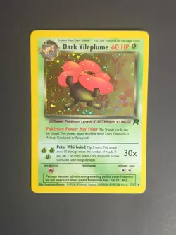 Dark Vileplume - 13/82 - Pokemon Team Rocket Unlimited Holo Rare Card WOTC NM - Image 3